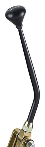 FM Shifter LOKAR GM 200-4R Black 8" Single Bend Lever Mushroom Knob