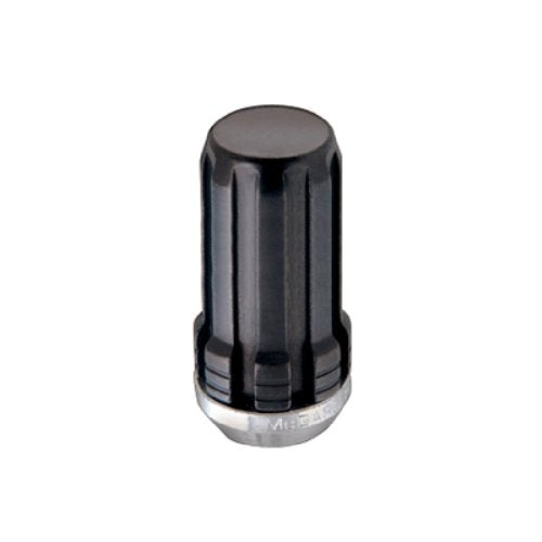 SplineDrive McGard 65310BK Black (M14 x 1.5 Thread Size) Cone Seat Lug Nut, (Set of 4), 4 Lug Nuts