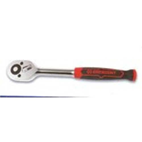 Crescent 72 Tooth 3/8" Drive Quick Release Dual Material Teardrop Ratchet 10-3/4" - CRW7