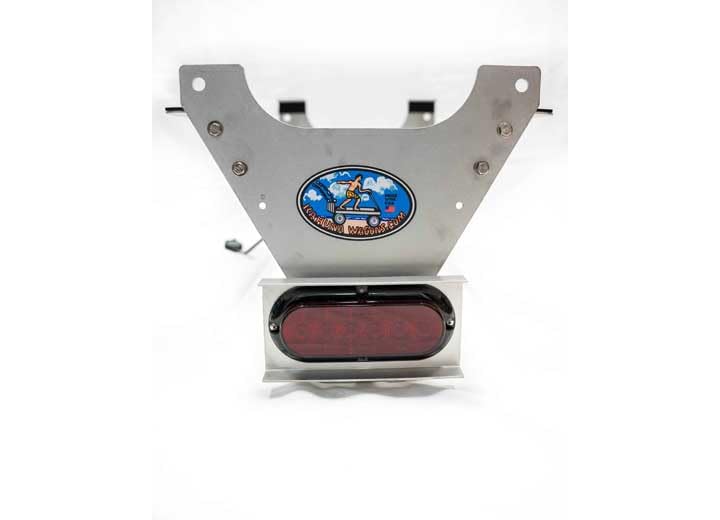 Hitch Vehicle for Alumacart Carts and Wagons (CRT020-A, Big Kahuna Solid Deck, Pull, Push, Jupiter Wagon)