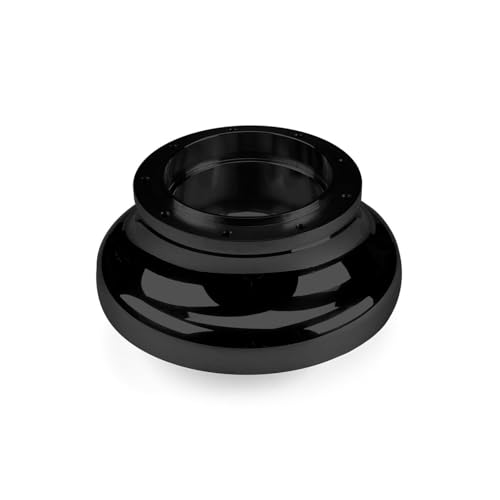 Black Nine Bolt Billet Aluminum Steering Wheel HUB Adapter for '89-'92 Ford Non-AIRBAG