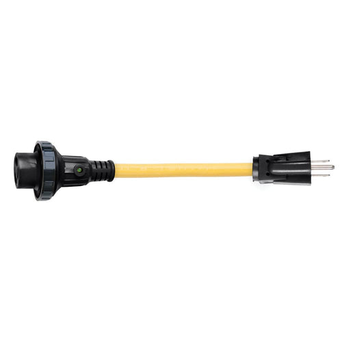Weekender ParkPower 1530PA 15A Male-30A Female Detach Adapter Cord, 12”