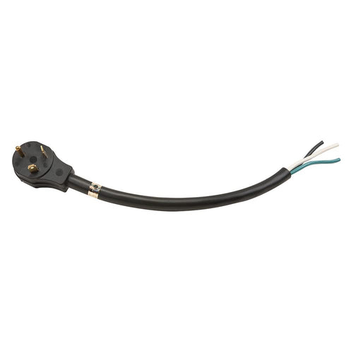 30A18MOST Surge Guard 3A Technology Co. RV Power Supply Cord - 30A Male, 18", Black