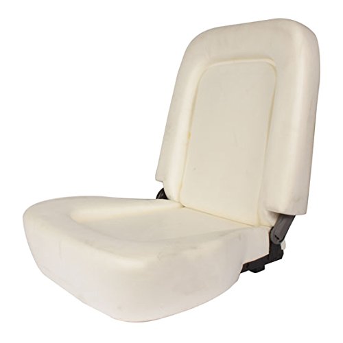 Low Back Classic Recliner Left White Vinyl