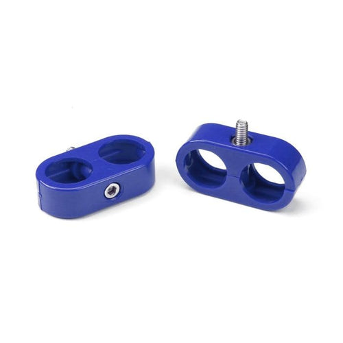 Heater-A/C T-CLAMP, 15/16"-1-1/16"(5/8"-3/4" ID), 2 Pieces, Blue