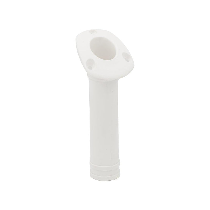 3447WP Whitecap Nylon Flush Mount Rod Holder - 30°, White