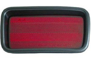 Passenger Side Pilot Automotive Bumper Reflector Lens/Housing (17-5205-00)