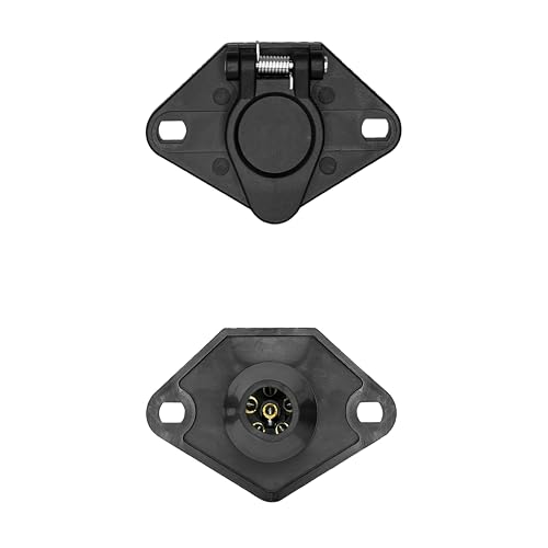 6-Way Socket & Boot Nylon Housing, RV Designer TC530 Trailer Connector
