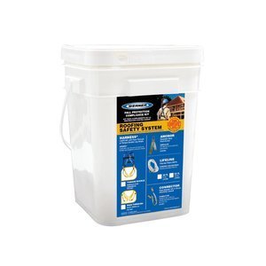 K112201 Werner Roofing Kit, 50-Foot Deluxe, Tongue Buckle Harness, 1per Pack