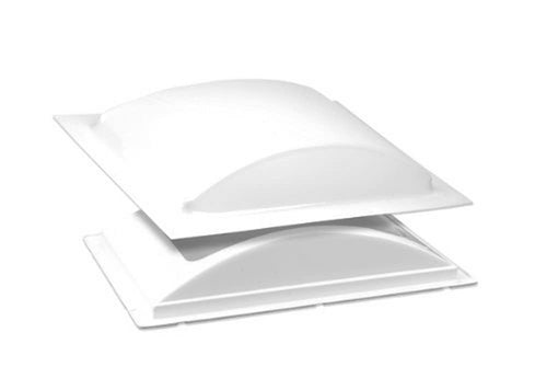 Low Profile BriRus K1422WLP White Single Pane Exterior Skylight Kit