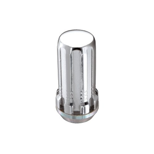 Chrome McGard Cone Seat Spline Drive Lug Nut (M14 x 1.5 Thread Size) Set of 4