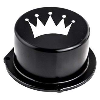 TurboXS Black txs-W15-VPC-BLK Vacuum Pump Cover (15-16 Subaru WRX Billet Aluminum), 1 Pack
