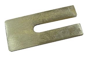 10524 Specialty Products Company 3" x 6" x 1.5° Manganese Bronze Shim, (Pack of 6)