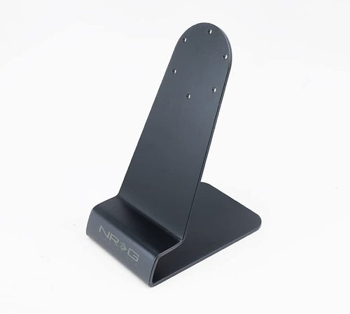 NRG Innovations Steering Wheel Display Stand or NRG-RST-STAND Quick Release, Fit Any Our Quick Releases and Steering Wheels, Mild Steel construction and Black Matte Coated