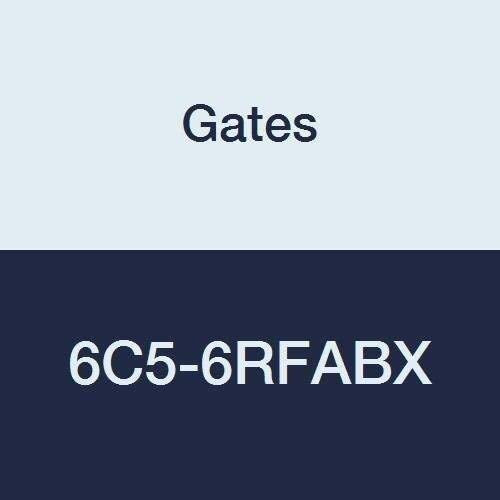 6C5-6RFABX Gates Field Attachable for C5C, C5D and C5M Hose, Female Air Brake Swivel, Steel, 5/16" ID