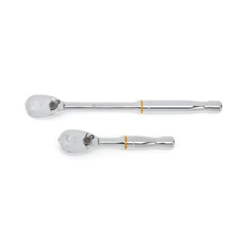 2 Pc. GEARWRENCH 3/8" Drive 90-Tooth Compact Head Teardrop Ratchet Set (81253T)