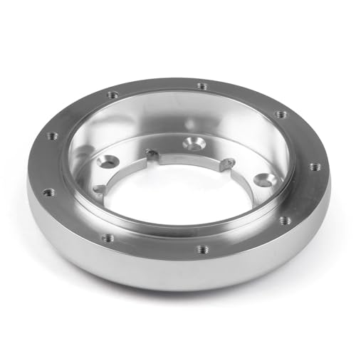 Polished Billet Aluminum Steering Wheel HUB Adapter Six Bolt to Nine Bolt