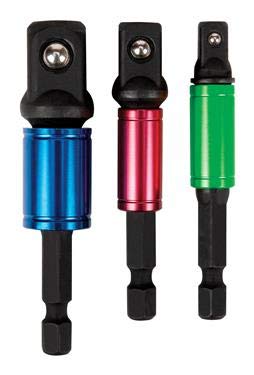 2.5 ft. Perform Tool W9035 Socket Adapter - 3 Piece