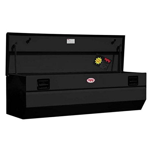 Black Steel RKI M58U-1NMB Single-Lid Chest Style Truck Box