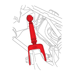 Adjustable Rear Toe Control Arm, Specialty Products Company Suspension Alignment Part, SPC 67405
