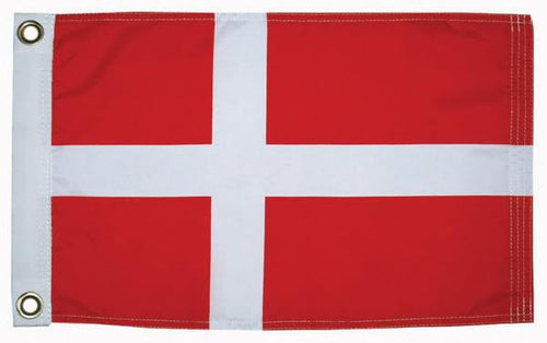 Denmark Courtesy Flag Taylor Made Products 93221 12x18", Boating Hardware & Maintenance Supplies