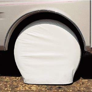 Adco Black 3974 Single Axle Ultra Tyre Gard Tire Wheel Cover 24-26" set of 2