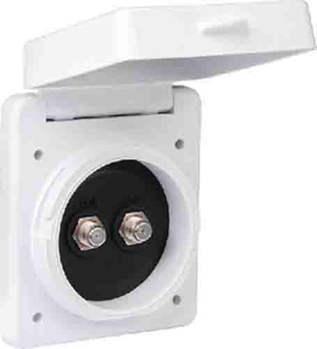 Dual ParkPower Cable TV Standard Inlet44; Gray