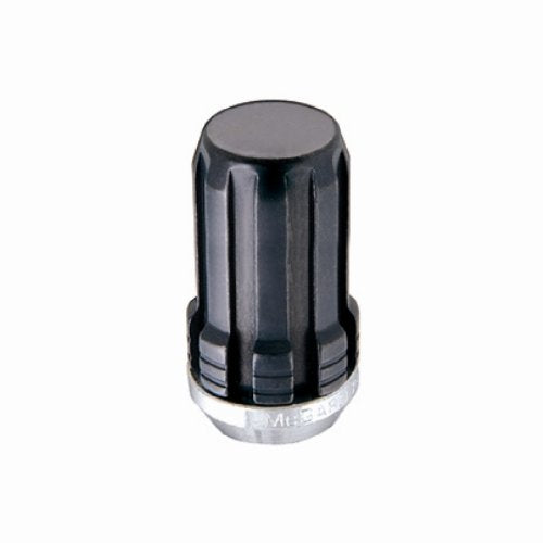 McGard SplineDrive 65340BK Black (1/2" - 20 Thread Size) Cone Seat Lug Nut, (Set of 4)