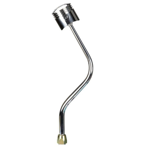 ES Shifter Lokar Performance Products Ford 6R80 Chrome 16" Bench Bend Lever Piston Polished Knob
