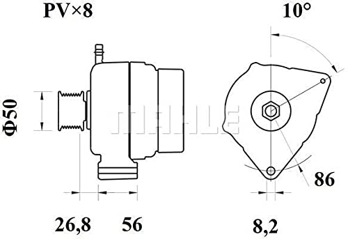 MAHLEORIG Mahle MG 435 Alternators