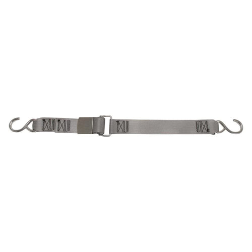 Kwik-Lok BoatBuckle Stainless Steel Gunwale Tie-Down, 2-Inch x 13-Feet
