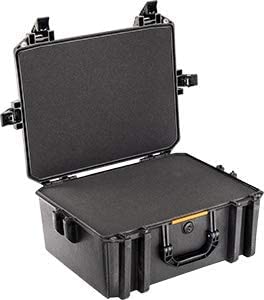 Vault Pelican V550 Hard Case with Foam (Black)