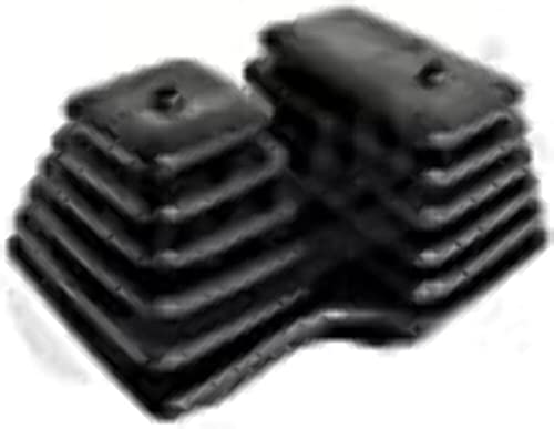 Crown Remanufacturing Jeep Crown Automotive Replacement Transmission and Transfer Case Shift Boot for 87-95 YJ Wrangler w/ Manual Trans. 53004539