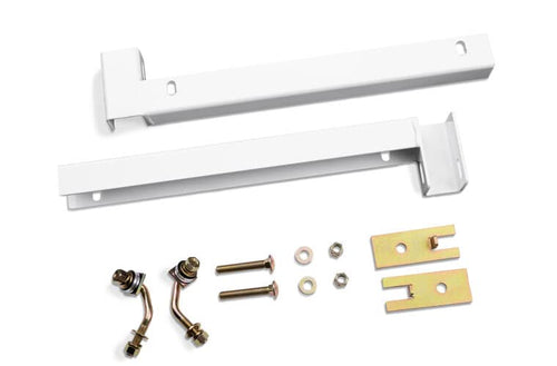 BACKRACK Hardware Kit for use w/ 21" Toolbox, White, N | 30331TBW | Fits 2019-2025 Ford Ranger RealTruck