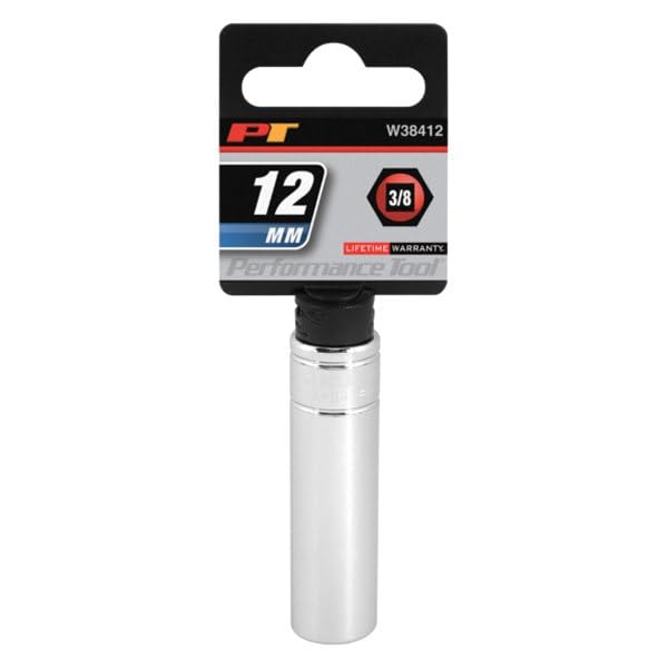 6-Point Socket Performance Tool W38412, 3/8-Inch Drive, 12mm