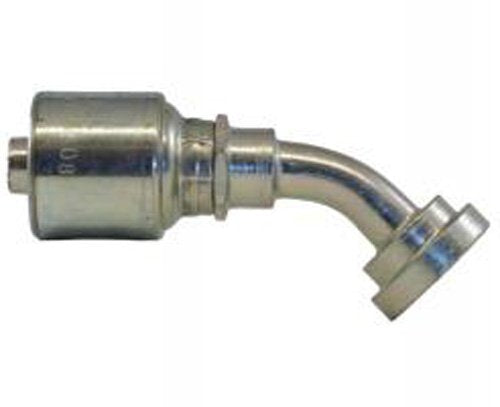 GL Couplings Gates 12GL-12FL45M, Code 61 O-Ring Flange, 45 Bent Tube, 3/4" ID