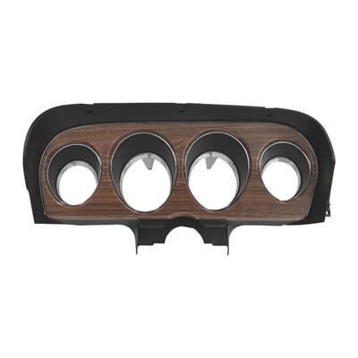 1970 Deluxe Scott Drake Instrument Bezel Woodgrain D0ZZ-10838-D