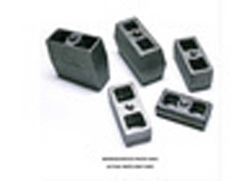 SUPERLIFT SUSPENSION RealTruck 3" Rear Lift Blocks | 2-Piece Set | 036-2 | Universal Application with 5/8 pins