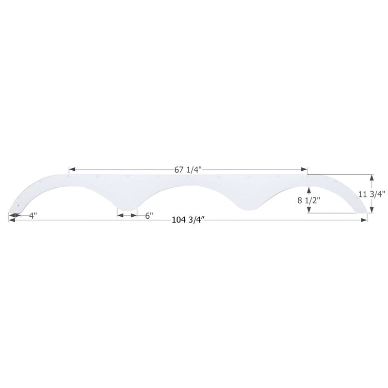 Fender Skirt ICON, Triple, Heartland, FS1931, Black