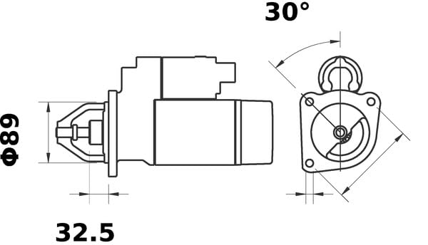 MS299 Mahle Starter