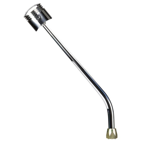Fm Shifter Lokar Performance Products Gm Th400 Chrome 16" Single Bend Lever Piston Polished Knob