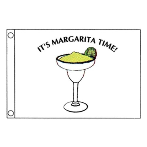 Margarita Time Boat Flag Taylor Made Products (12" x 18")
