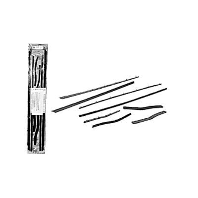 D1ZZ-6521458-9S Scott Drake 1971-1973 Coupe Window Channel Strip Set