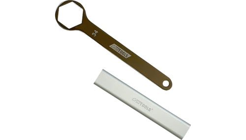 CruzTOOLS Combo Axle Wrench AW34X for fits BMW™ - with Extension Handle - 34mm