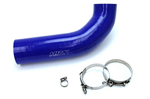 Blue HPS Performance Silicone Air Intake Hose Kit Post MAF Tube Compatible with 2012-2017 Jeep Wrangler JK & Unlimited 3.6L V6, 57-1639-BLUE