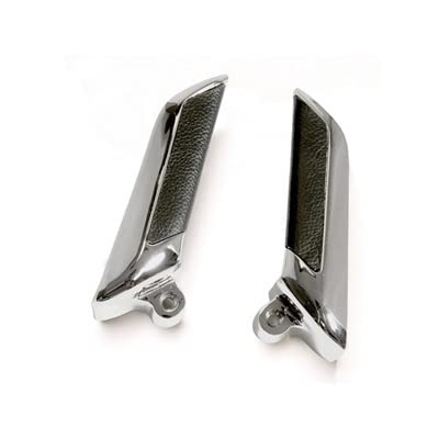 C5ZZ-6522600-1L Scott Drake 1965-1966 Inside Door Handle Deluxe,Leather,Pair