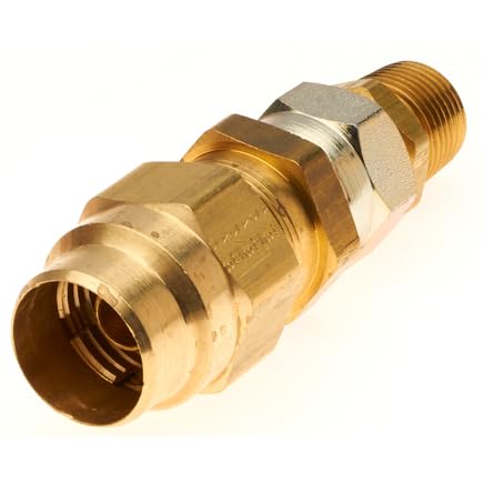 G33151-0806 nobrandname Air Brake to Female Air Brake Swivel with Adapter (Air Brake for Rubber Hose)