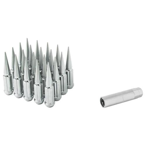 8 Lug Gorilla Automotive SPK8-00916 9/16 Spike Lug Install Kit Chrome