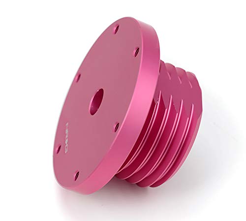 NRG Innovations Gaming Streering Wheel NRG-SRK-TMH-PK Short Hub Adapter 6x70mm Bolt Pattern, Pink Body