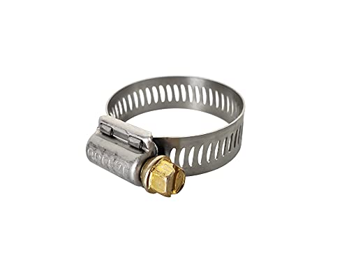 Hose Clamp ICON 14828, 13/16" x 1-1/2", 1/2" Band, 62000 Breeze Power-Seal
